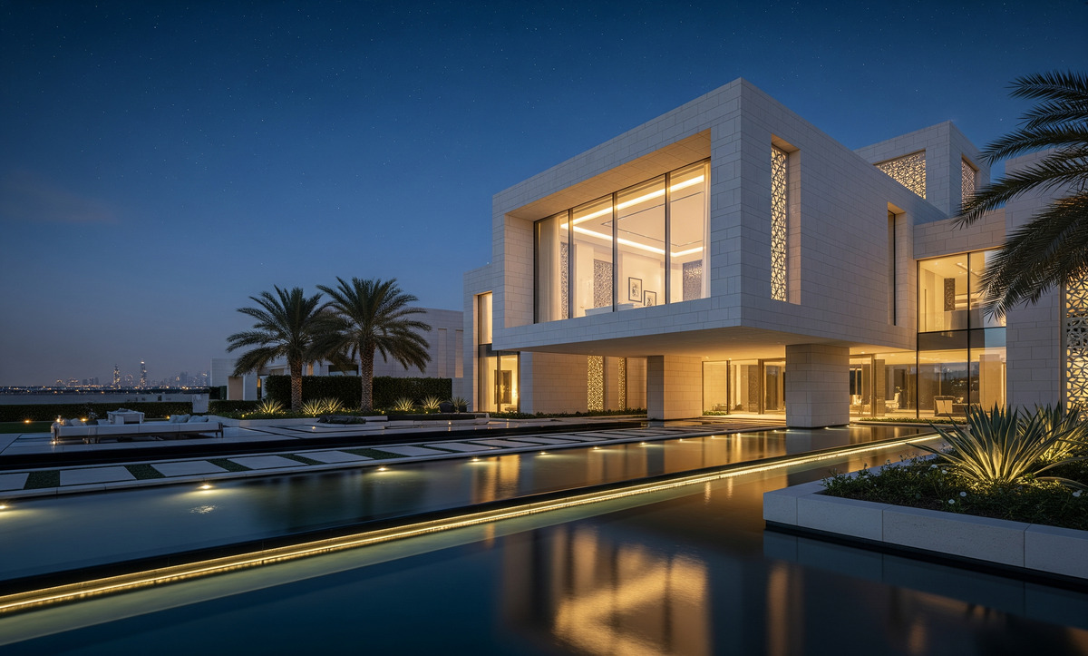 Lüks çağdaş villalar